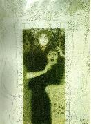 Gustav Klimt tragedin oil